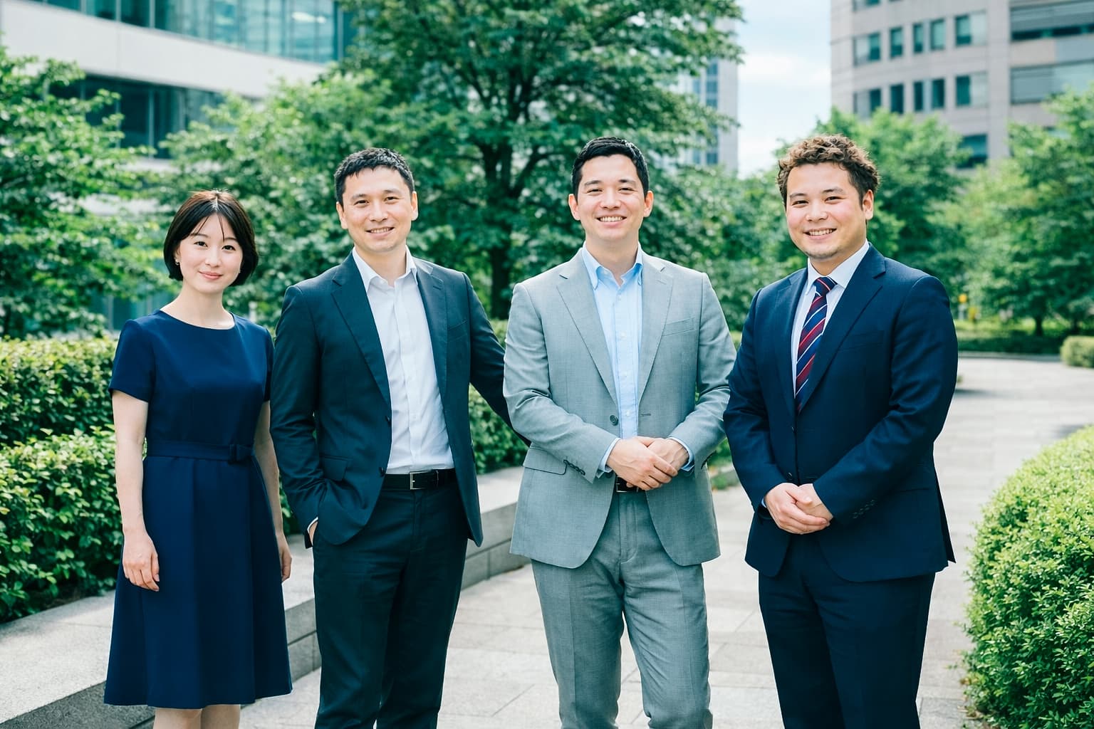 ビジネスプロフィール写真撮影の様子