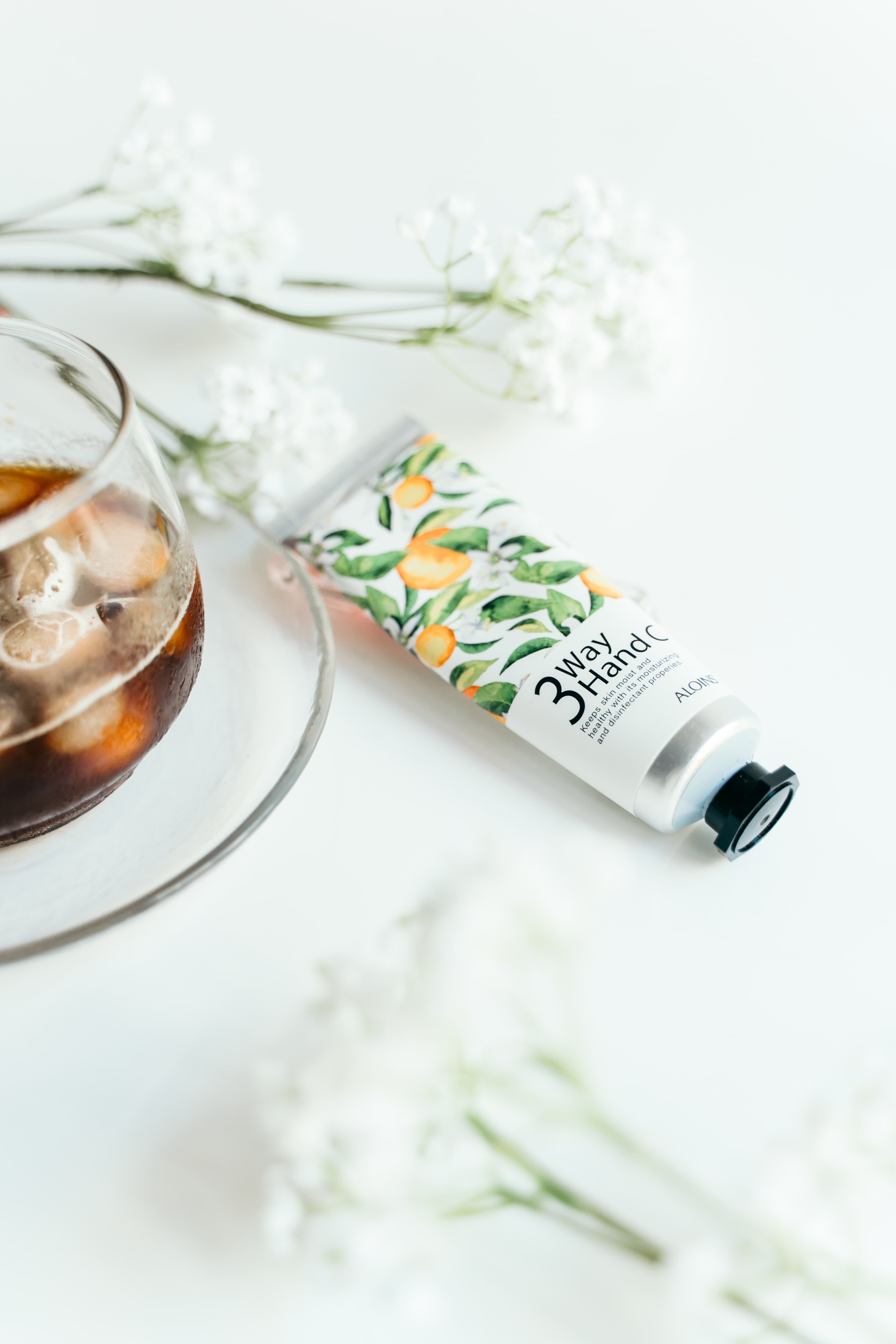 ハンドクリームの商品撮影（物撮り）