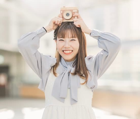 女性フォトグラファーのポートレート撮影