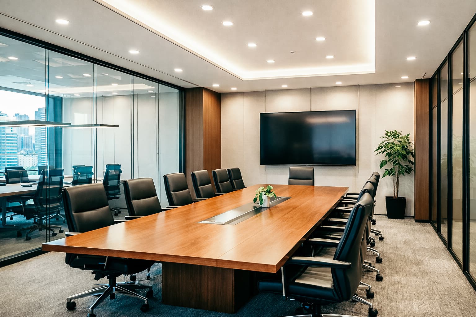 企業の会議室・ミーティングルーム撮影